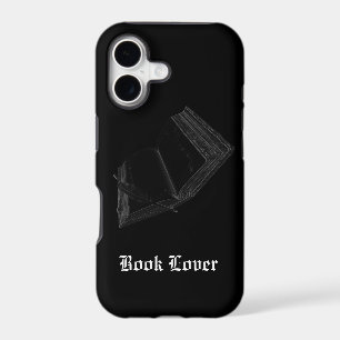 Old Book & Feather Pen Book-Lover Phone Case