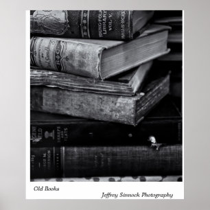 Old Books Poster