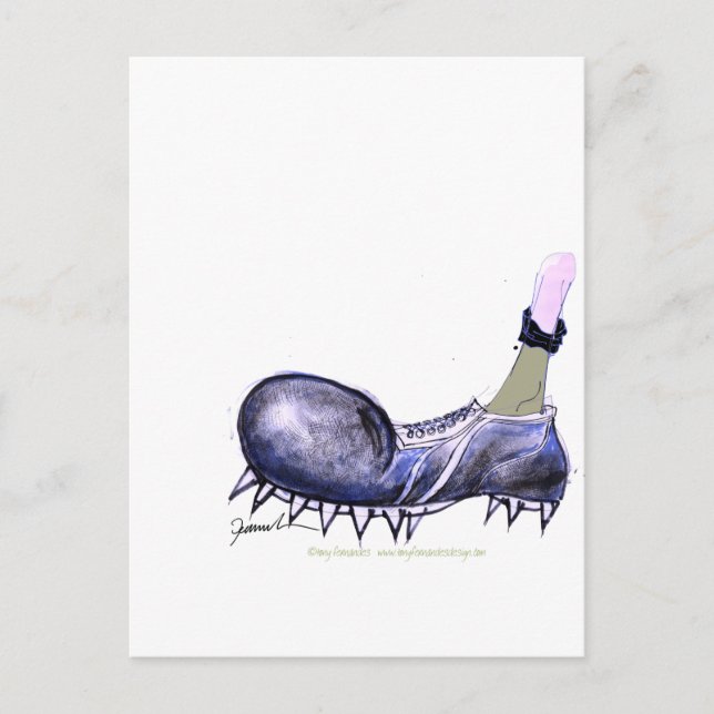 old boot, tony fernandes postcard (Front)