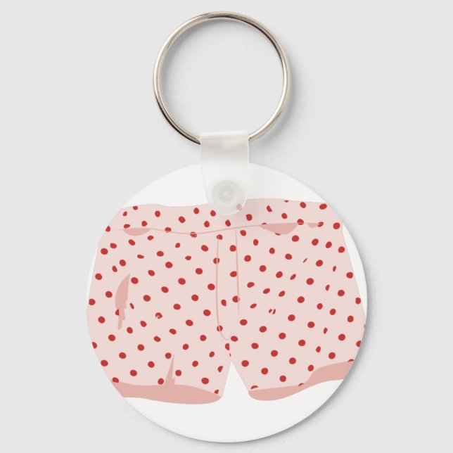 Old Boxer Shorts Key Ring (Front)