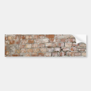 Old Brick Wall Bumper Sticker