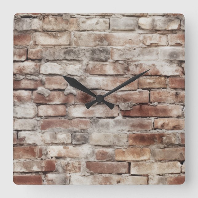 Old Brick Wall Clock (Front)