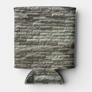 Old Brick Wall: Distressed Texture Can Cooler
