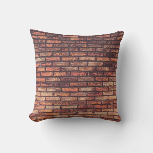 old brick wall texture backgroundbackground,hipste cushion (Front)