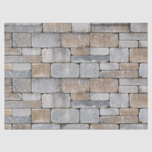 old brick wall tissue paper