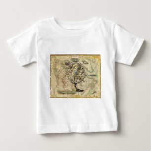 Old British America Explore Polar Bear Compass Map Baby T-Shirt