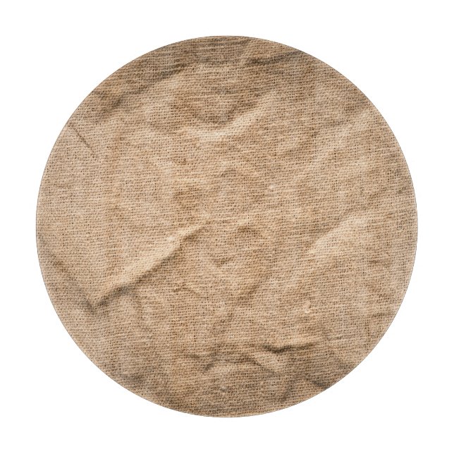 Old brown cloth: textured background. cutting board (Front)