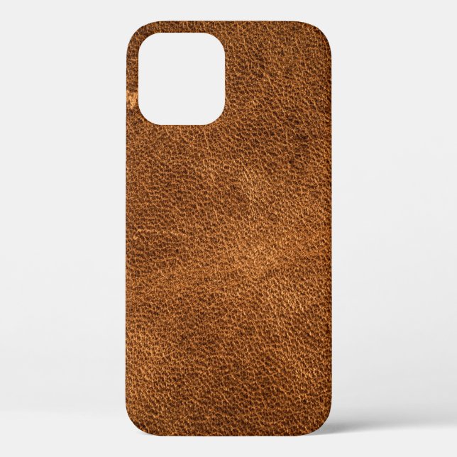 Old brown leather Case-Mate iPhone case (Back)