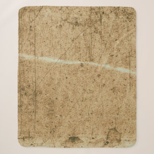 Old brown paper texture. Vintage paper. Aged vinta Sherpa Blanket