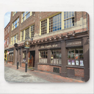 Old building in Boston Massachusetts Mouse Pad