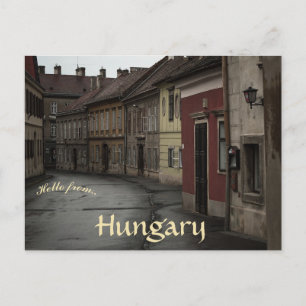 Old Buildings in Sopron Hungary Postcard