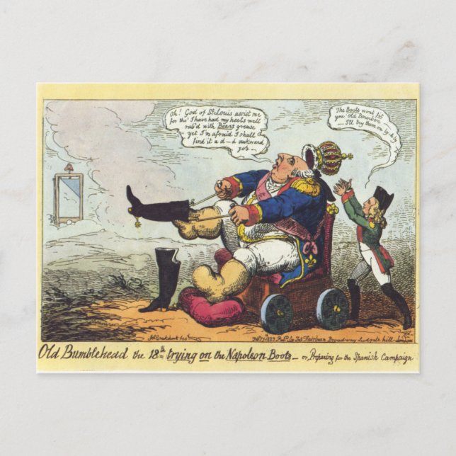 Old Bumblehead Postcard (Front)