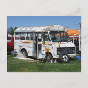 Old Bus Postcard