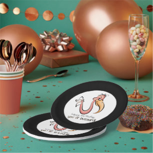 Old Buzzard Birthday paper plates