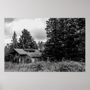 Old Cabin Poster