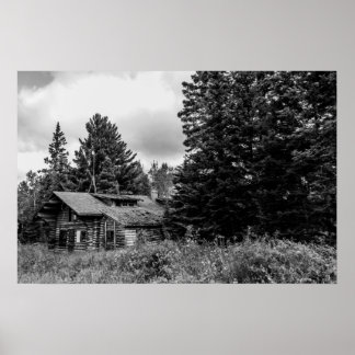Old Cabin Poster