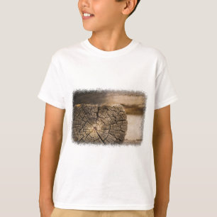Old Cabin Textures T-Shirt