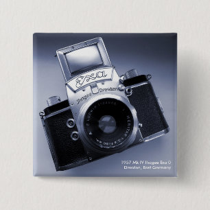 Old Camera (1957 Mk IV Ihagee Exa 0) 15 Cm Square Badge