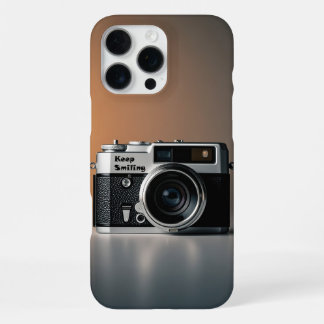 Old camera photographe, vintage camera iPhone 16 pro max case