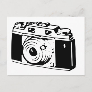 Old Camera Postcard
