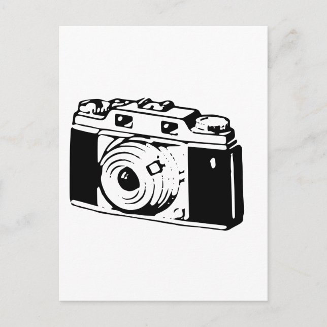 Old Camera Postcard (Front)