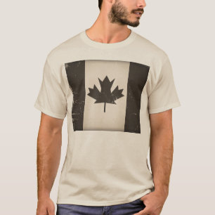 Old Canada Flag T-shirt