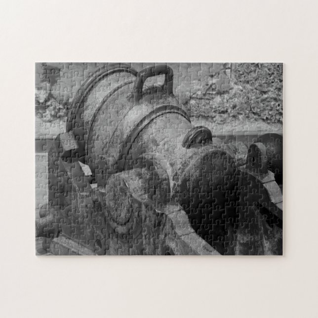 Old Cannon St.Augustine Fort Florida. Jigsaw Puzzle (Horizontal)