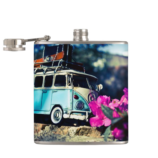 old car 2 hip flask (Opened)
