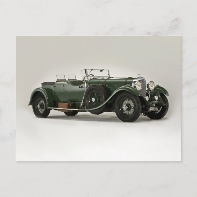 Old car 41 postcard (Front)