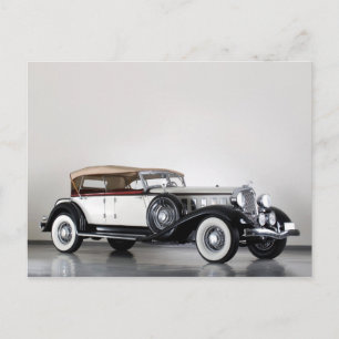 Old car 42 postcard