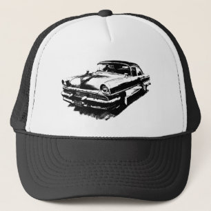 Old car cars rare vintage mustang trucker hat