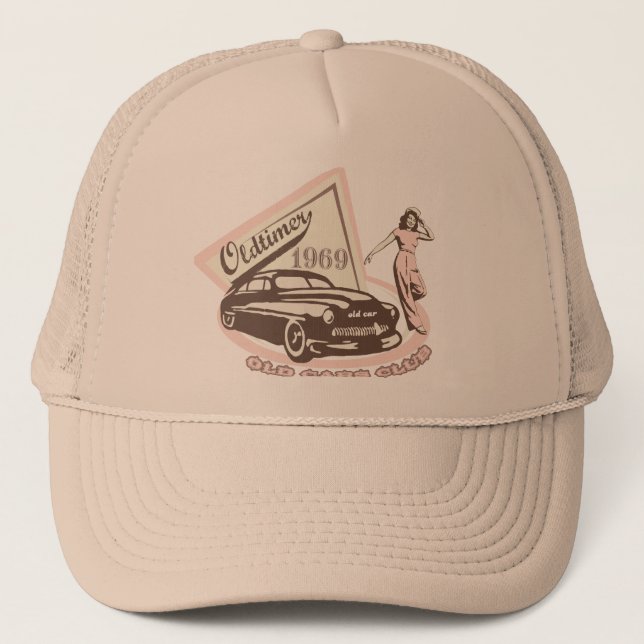 Old Car Club 69 Trucker Hat (Front)