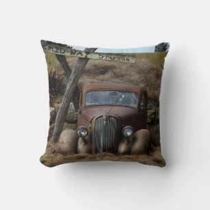 Old car cushion