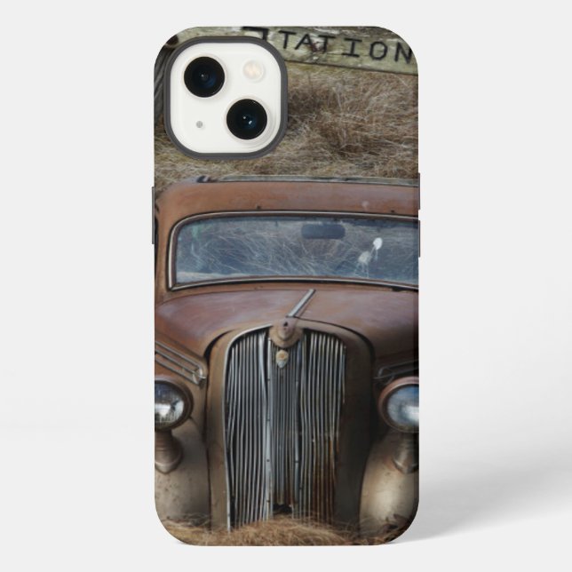 Old car iPhone case (Back)
