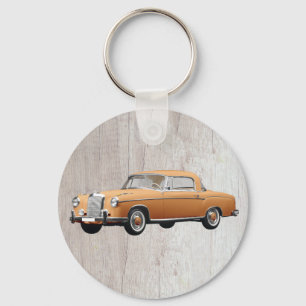 old car key mercedes-benz key ring