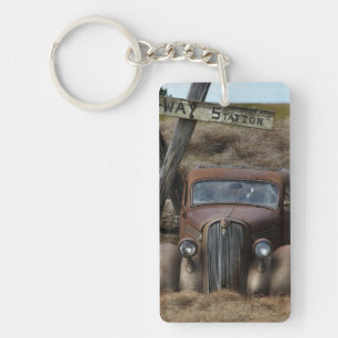 Old car key ring
