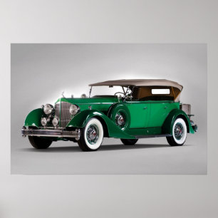 old car poster
