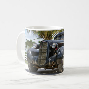 Old Car White Coffee Mug