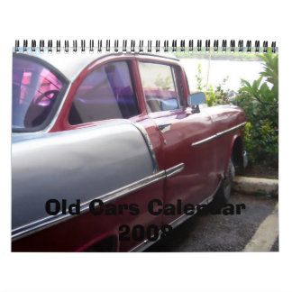 Old Cars Calendar 2008