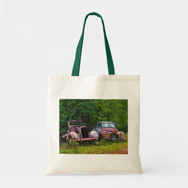 Old Cars Tote Bag (Front)