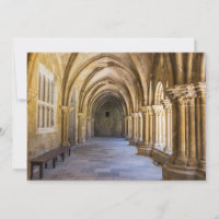 Old Cathedral Cloister Hallway