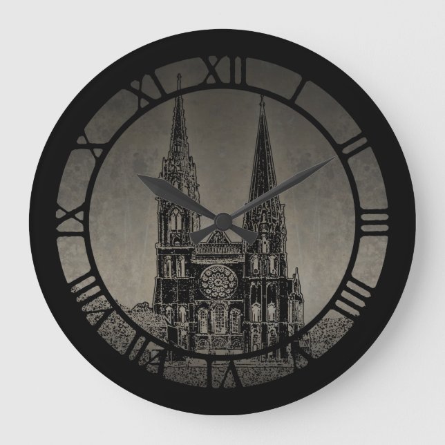 Old Cathedral Large Clock (Front)