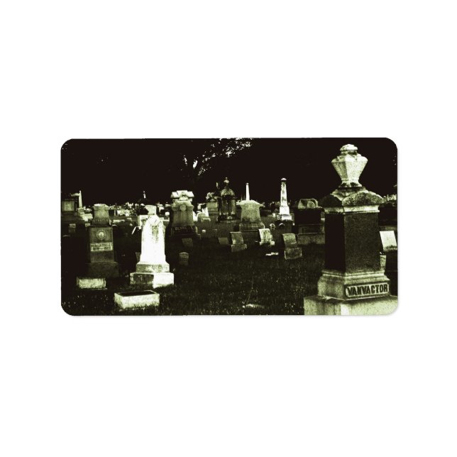Old Cemetery (2) Label (Front)