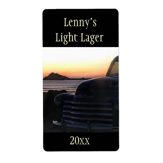 Old Chevy Lager Label (Front)
