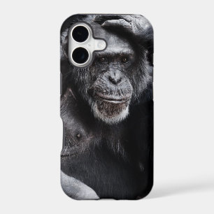 Old Chimpanzee iPhone case