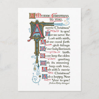 Old Christmas Card