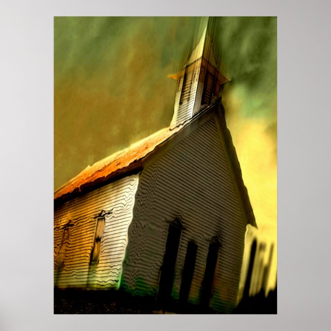 old church - Customised Poster (Front)