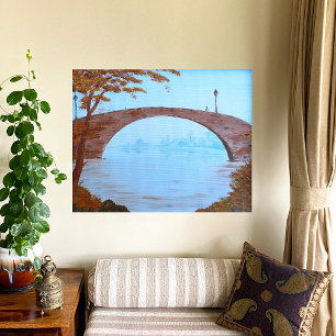 Old City Bridge Canvas Print