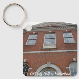 Old City Hall in Philadelphia  Key Ring