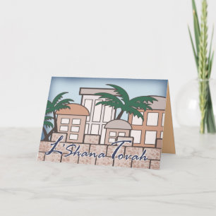 Old City Jerusalem New Year Card